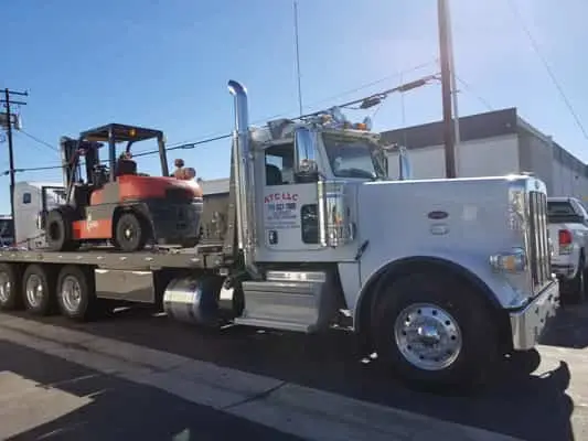 Container loading and transport