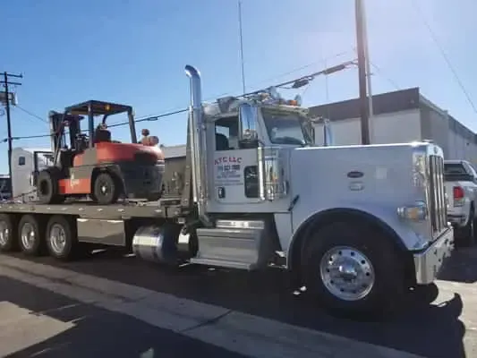 Container loading and transport